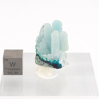 Ray Mine Chrysocolla Stalactites coated with Quartz