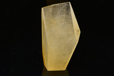 Faceted Rutilated Quartz Freeform 014