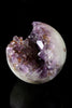 Amethyst with Hematite sprays Sphere