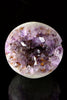 Amethyst with Hematite sprays Sphere