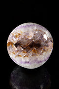 Amethyst with Hematite sprays Sphere