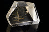 Faceted Rutilated Quartz Freeform 004