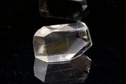 Faceted Rutilated Quartz Freeform 018