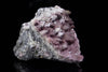 Pink Picropharmacolite on Dogtooth Calcite 002