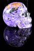 Charoite Skulls