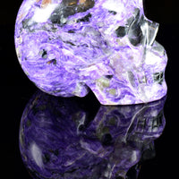 Charoite Skulls